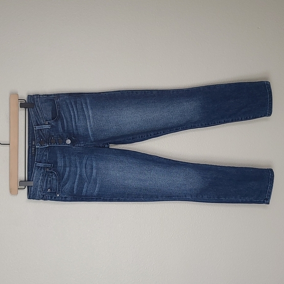 Level 99 from Anthropologie Holly Button Front Jeans - Picture 1 of 9